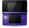 Nintendo 3DS (Midnight Purple) thumbnail 2