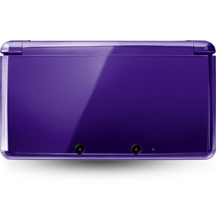 Nintendo 3DS (Midnight Purple) image 3
