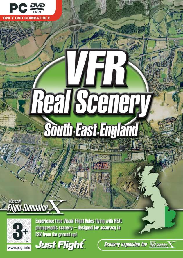 VFR Real Scenery Volume 1: South East England (DVD-ROM) — Import Game Deal