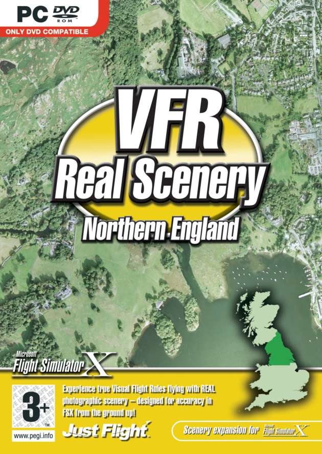VFR Real Scenery Volume 4: Northern England (DVD-ROM) — Import Game Deal