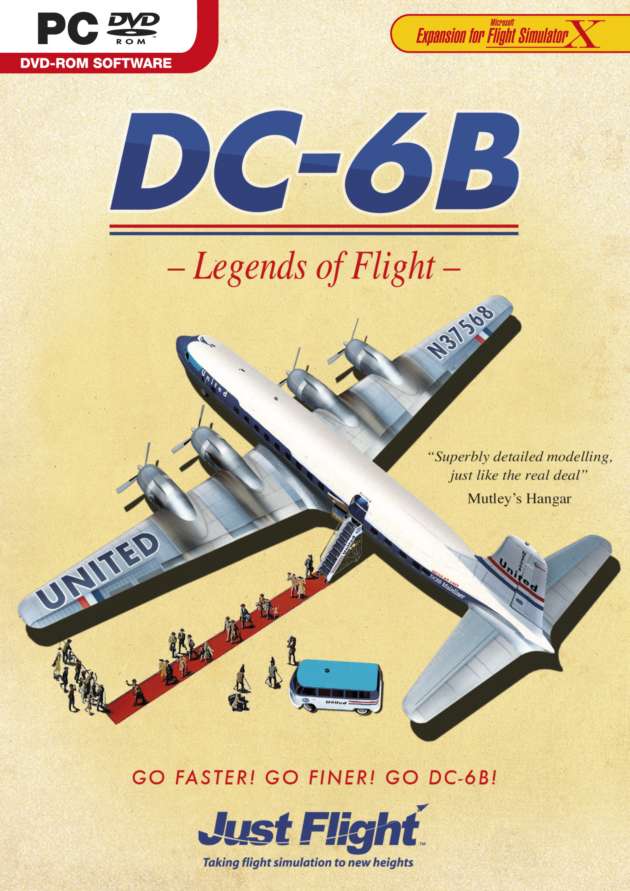 DC-6B Legends of Flight (DVD-ROM) image 1