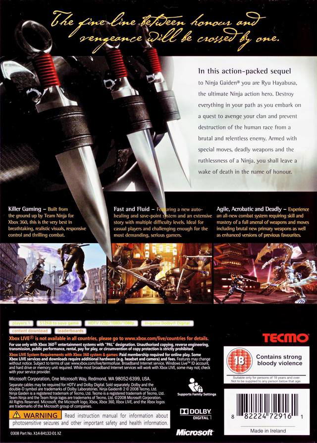 Ninja Gaiden II image 2