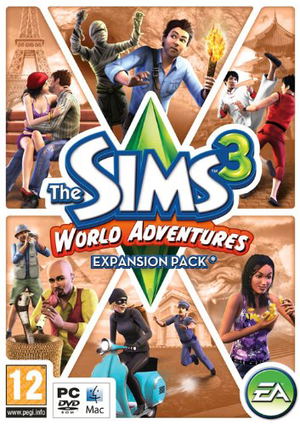 The Sims 3: World Adventures (Expansion Pack) (DVD-ROM)_