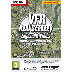 VFR Real Scenery: England and Wales (DVD-ROM)_