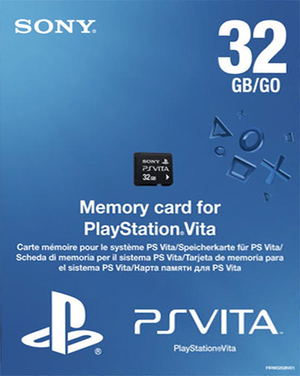 PlayStation Vita Memory Card (32GB) for PlayStation Vita