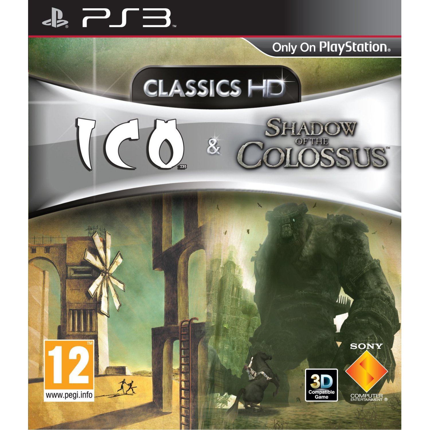 Shadow of The Colossus ICO Wander Limited Edition Sony PS3 PlayStation3 JP  F/S