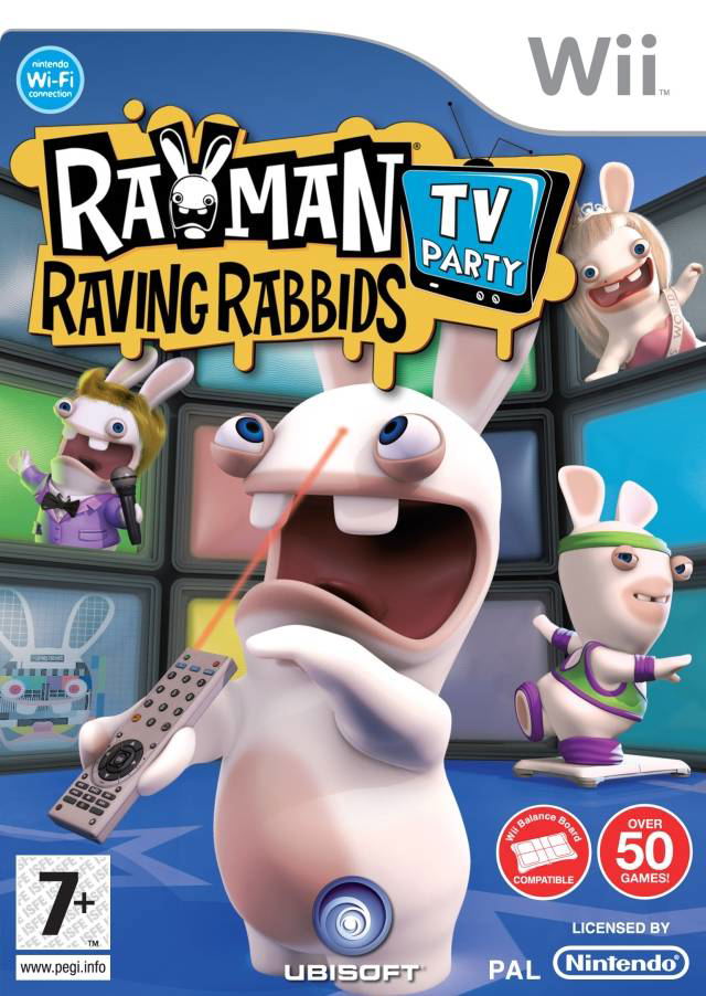 Rayman Raving Rabbids: TV Party (For Balance Board) image 1