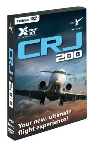 Canadair Regional Jet CRJ-200 (Addon for X-Plane 10) (DVD-ROM) image 1