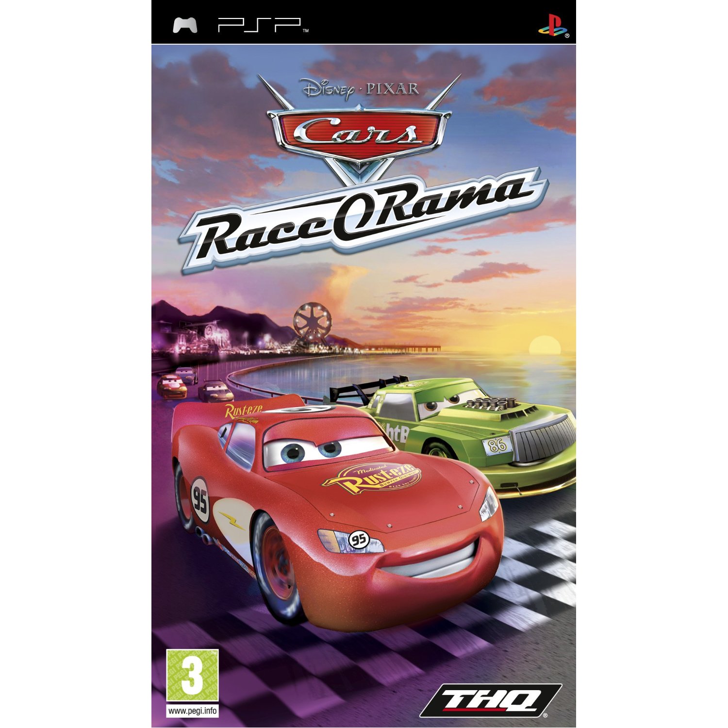 Cars Race-O-Rama PSP Tracks & Characters 