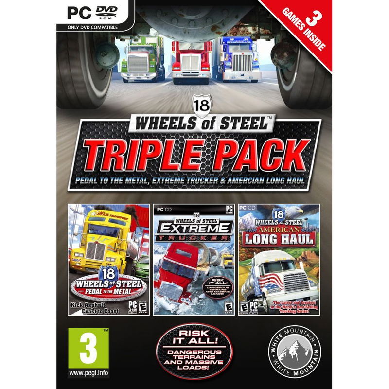 18 Wheels of Steel: Triple Pack (DVD-ROM) image 1
