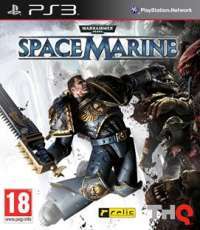 Warhammer 40,000: Space Marine Game + Golden Chainsword Weapon Code image 1