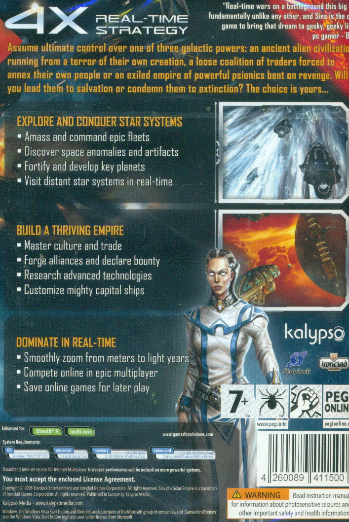 Sins of a Solar Empire (DVD-ROM) image 2