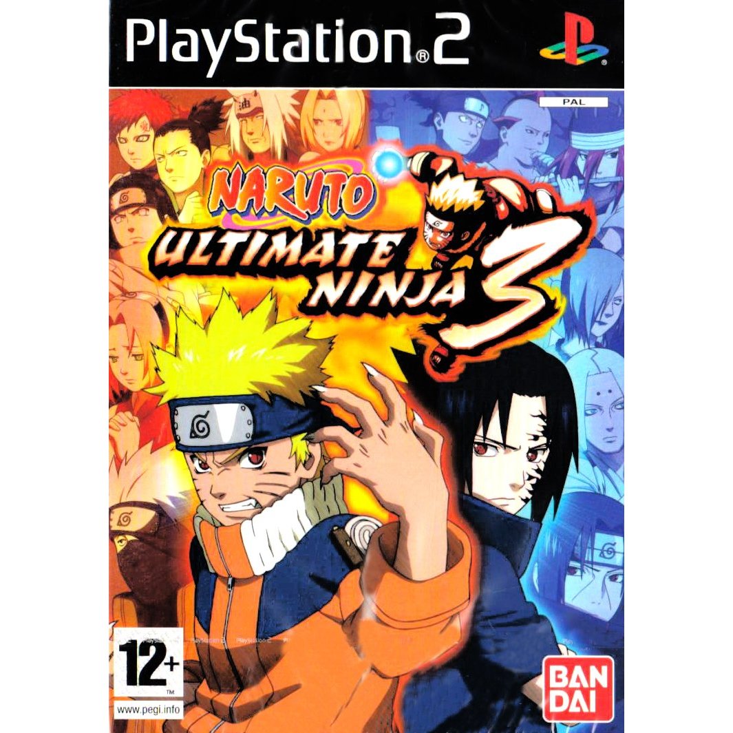 Naruto ninja 3. Naruto Ultimate Ninja 3 PLAYSTATION 2. Naruto Shippuden Ultimate Ninja 3 ps2. Игра Наруто на PLAYSTATION 2. Naruto Ultimate Ninja 3 ps2 обложка.