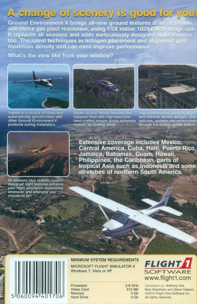 Ground Environment X: Tropics for FSX (DVD-ROM) image 2
