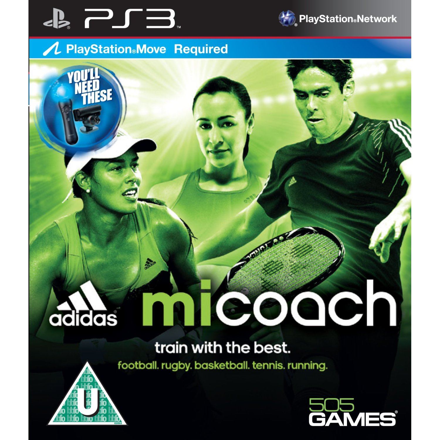 Adidas miCoach PlayStation 3