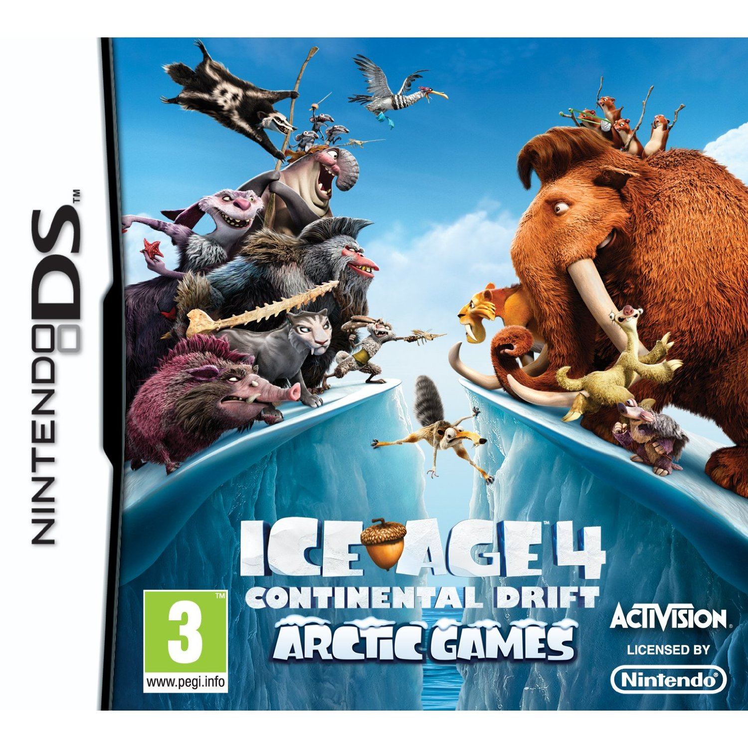 Age 4: Continental - Arctic Games Nintendo DS