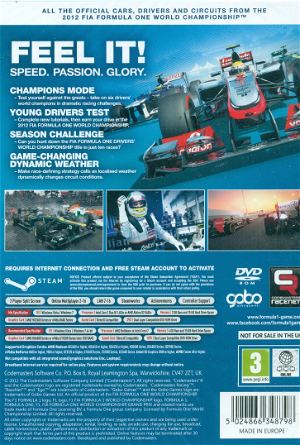 F1 2012 (DVD-ROM)