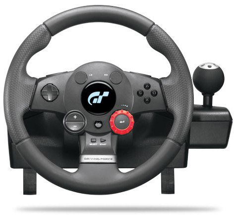 Logitech Driving Force GT Steering Wheel (PS2 PS3) for