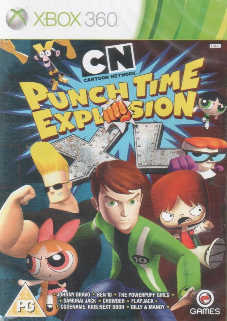 Cartoon Network: Punch Time Explosion XL (Microsoft Xbox 360) Sealed New  Game 650008501117