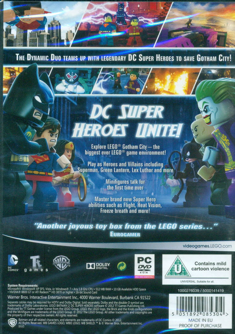LEGO Batman 2: DC Super Heroes (DVD-ROM) image 2