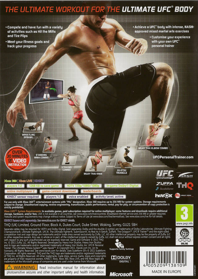 UFC Personal Trainer: The Ultimate Fitness System image 2