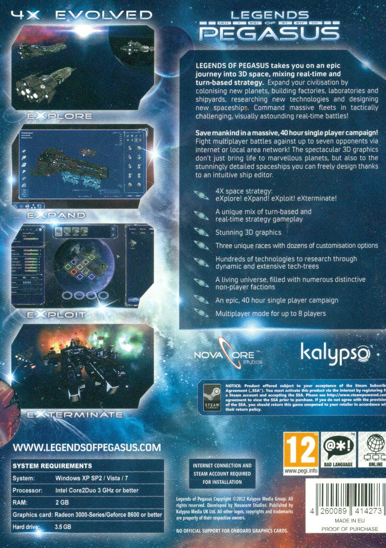 Legends of Pegasus (DVD-ROM) image 2