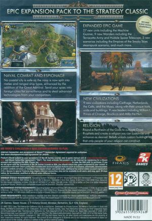 Sid Meier's Civilization V: Gods & Kings (Expansion Pack) (DVD-ROM)
