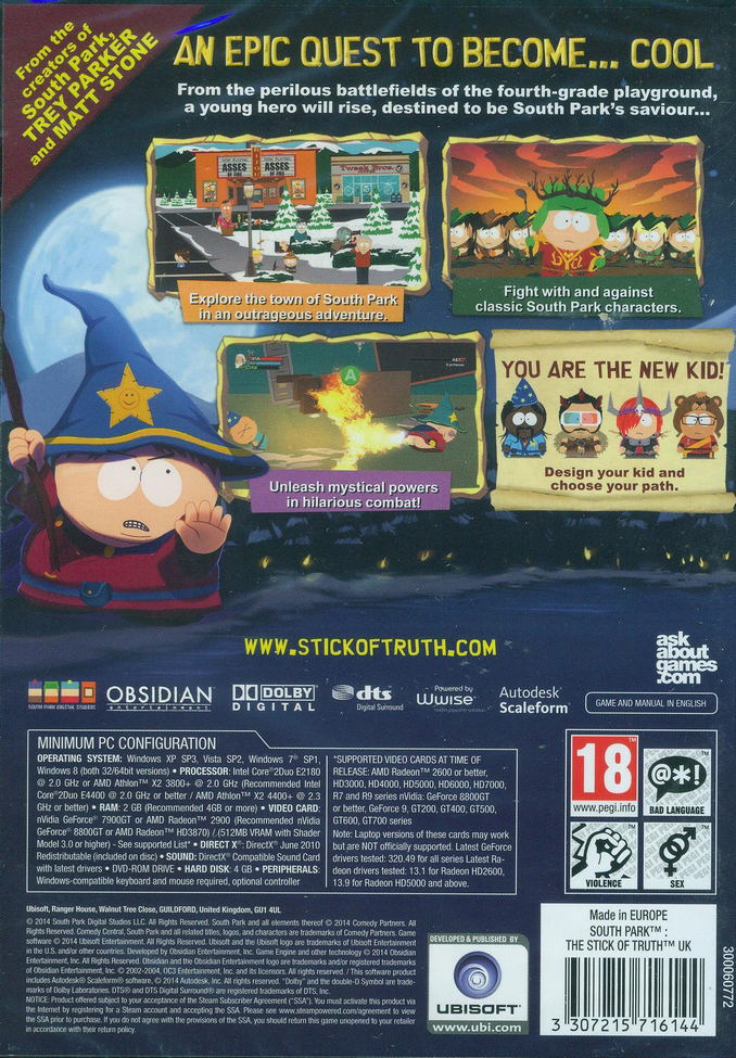 Kidrobot South Park Fractured Mais en Gros Store Boîte Usine Scellé