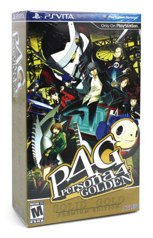 Persona 4: Golden (Solid Gold Premium Edition) for PlayStation Vita