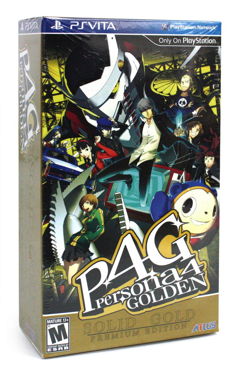 Persona 4: Golden (Solid Gold Premium Edition) for PlayStation Vita