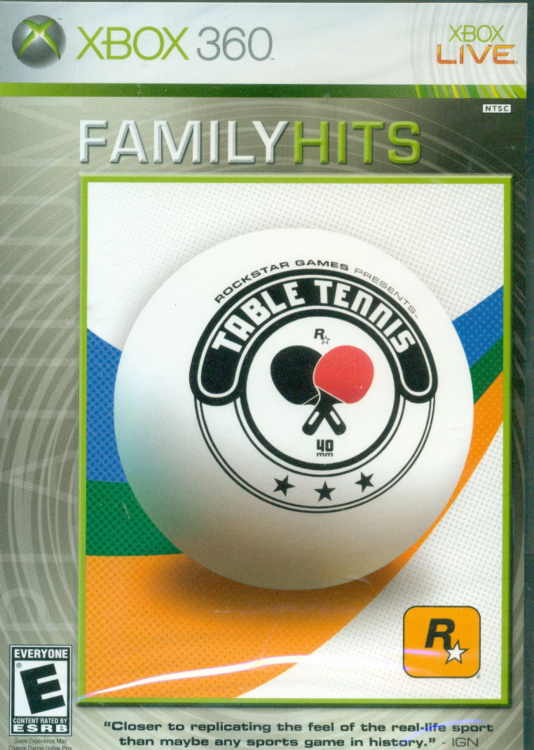Rockstar Games presents Table Tennis (Family Hits) image 1