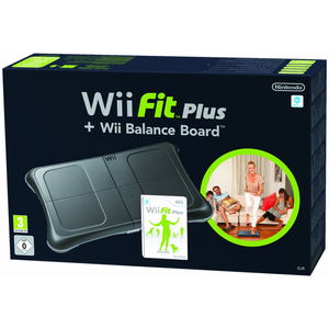 Wii Fit Plus (w/ Black Wii Balance Board)_