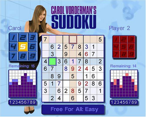 Carol Vorderman's Sudoku image 3