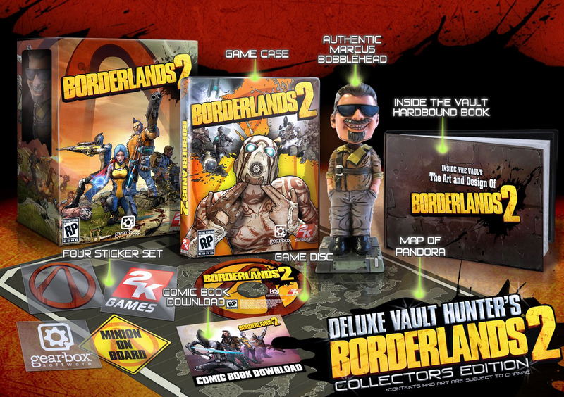 Borderlands 2 (Deluxe Vault Hunter's Collector's Edition) (DVD-ROM) image 1