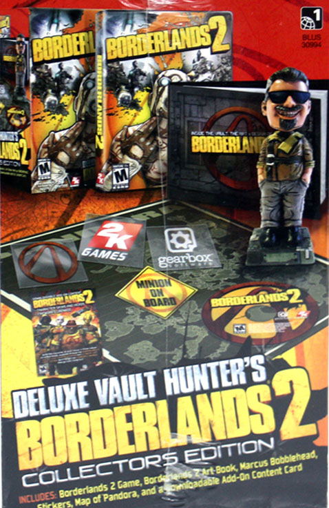 Borderlands 2 Deluxe store Vault Hunters Limited Edition for Xbox 360