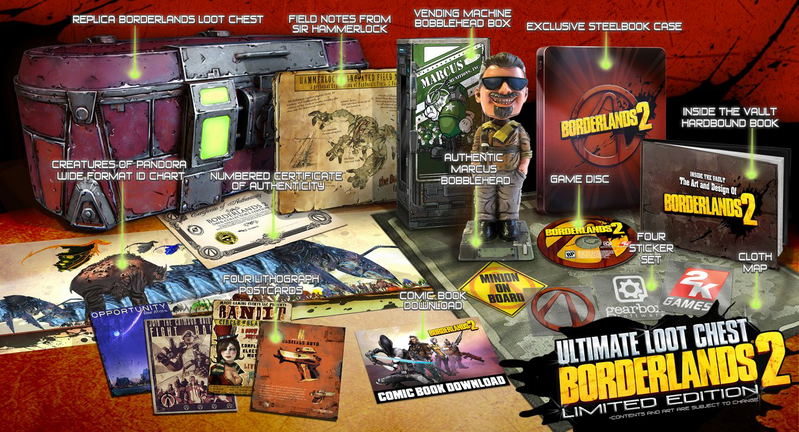 Borderlands 2 (Ultimate Loot Chest Limited Edition) (DVD-ROM) image 1
