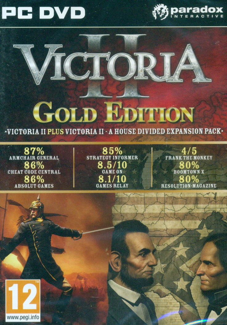 Victoria II Gold Edition (DVD-ROM) image 1