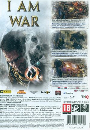 Warhammer 40,000: Space Marine (DVD-ROM)