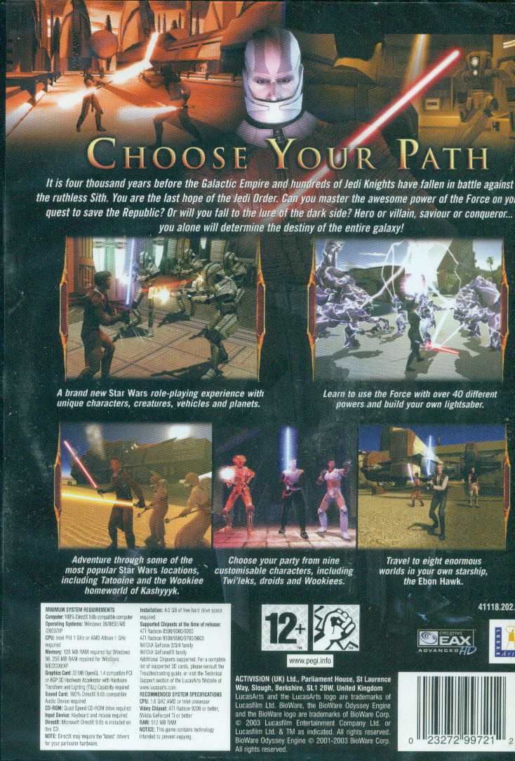 Star Wars: Knights of the Old Republic image 2