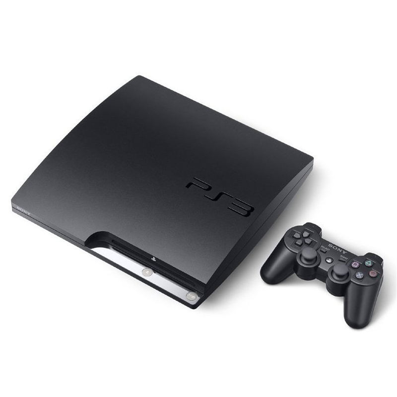 Sony PlayStation 3 Slim Console (320GB - Charcoal Black) image 1