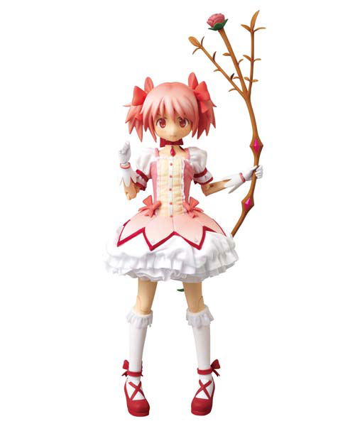 Real Action Heroes No. 590 Puella Magi Madoka Magica Pre-Painted PVC Action Figure: Kaname Madoka (Re-run) image 1