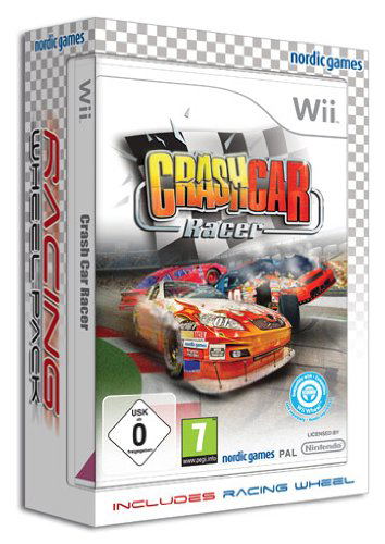 Crash Car Racer Bundle with Racing Wheel image 1