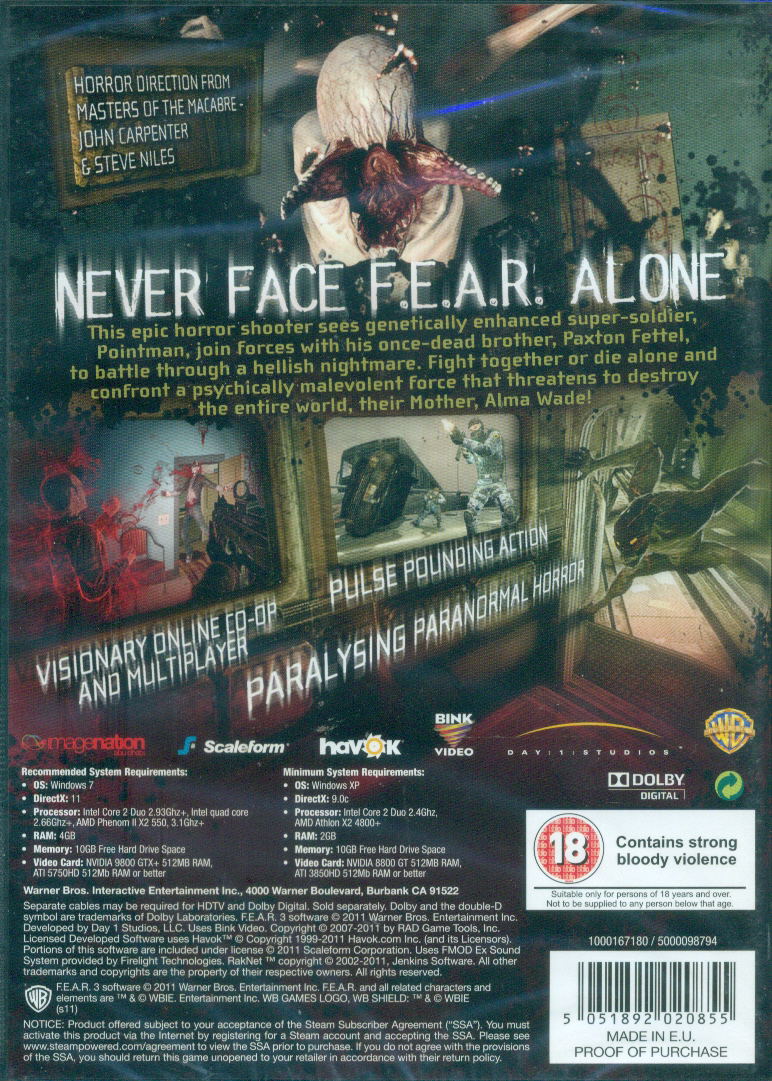 F.E.A.R. 3 (DVD-ROM) image 2
