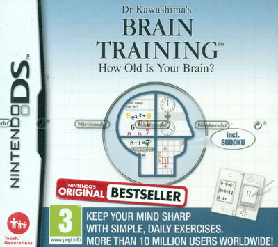 Dr Kawashima's Brain Training: How Old Is Your Brain? for Nintendo DS