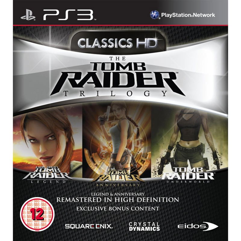 Tomb Raider Trilogy: Legend, Anniversary, Underworld [Sony Playstation 3] 