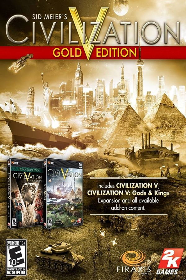 Sid Meier's Civilization V (Gold Edition) <span class="ext" style="background-color: #2a475e; color: #FFFFFF;">STEAM</span> <span class="ext ext_digital">digital</span> image 1