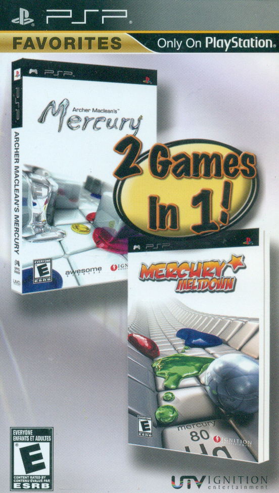 2 Games in 1: Archer Maclean's Mercury / Mercury Meltdown image 1