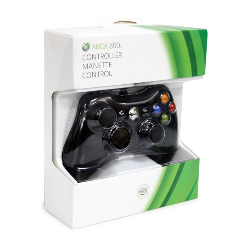 Xbox 360 Wired Controller (Black) image 1