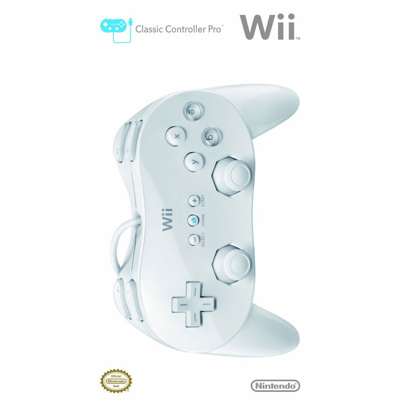 Wii Classic Controller Pro (White) image 2