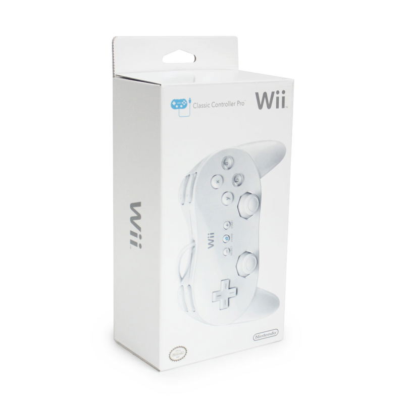 Wii Classic Controller Pro (White) image 1